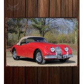 Металлическая табличка Jaguar XK150S Roadster